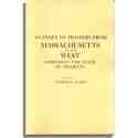 An Index of Pioneers from Massachusetts to the West