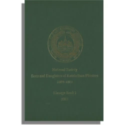 National Society Sons and Daughters of Antebellum Planters, 1607-1861: Lineage Book 1 [2011]